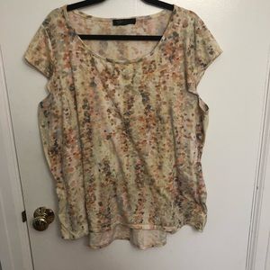 Beautiful wAtercolor splatter top